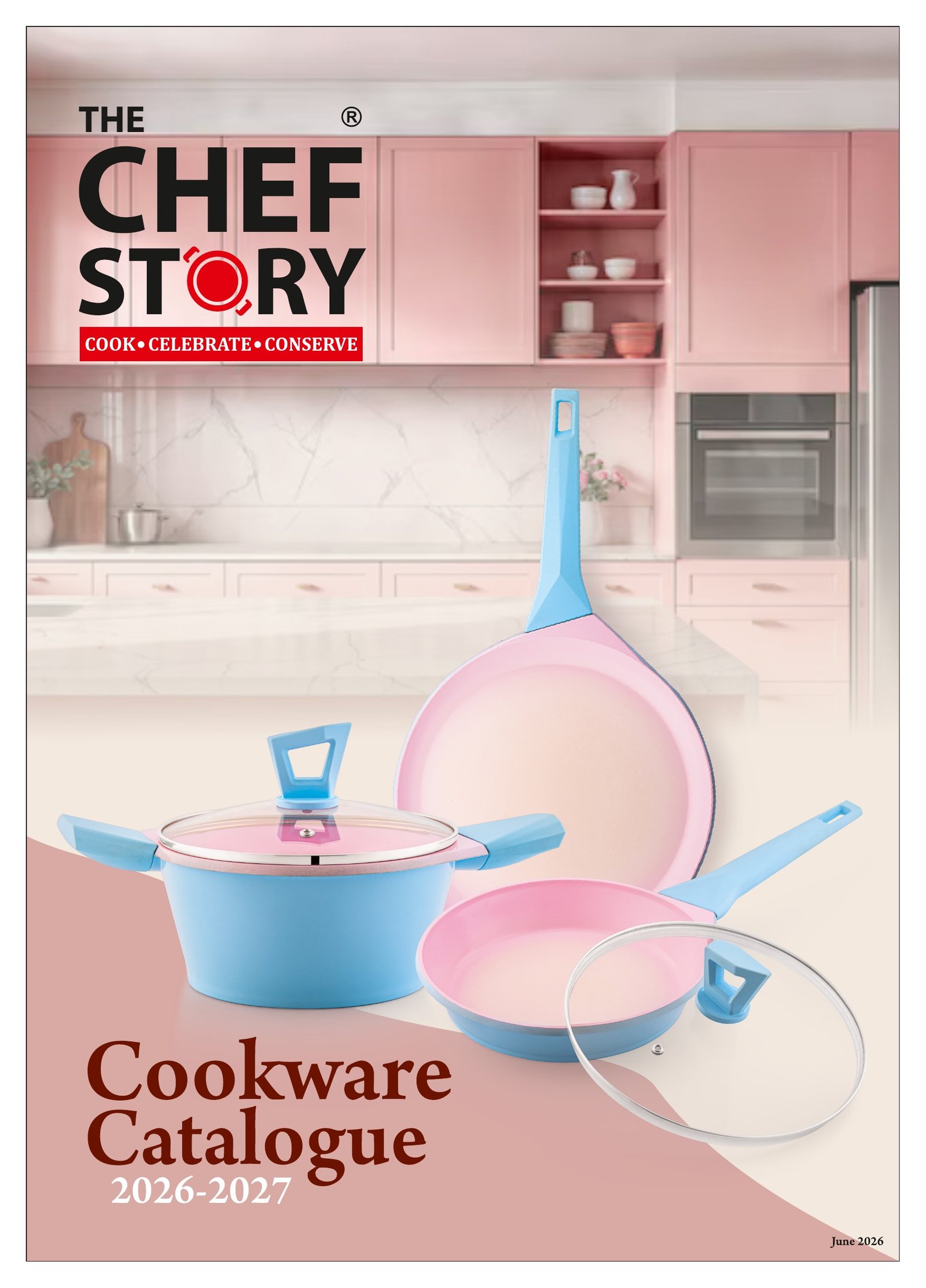 The chef story Cookware, catalogue cover